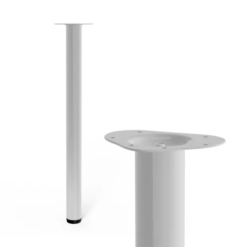 Kerek bútorláb átmérő 60mm magasság 800mm fehér