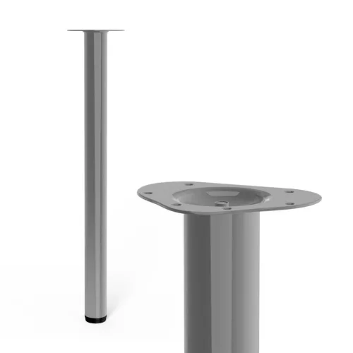 Kerek bútorláb átmérő 60mm magasság 800mm szürke