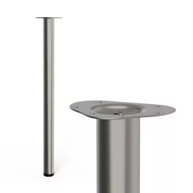   Kerek bútorláb 60 mm átmérőjű 900 mm magas rozsdamentes acél kivitelben