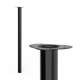 Kerek bútorláb átmérő 60mm magasság 1100mm fekete