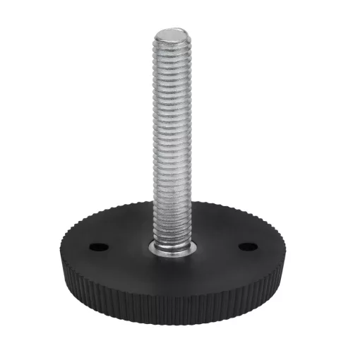 M8x45mm-es rögzítőcsavar 45mm átmérő fekete 2 db.