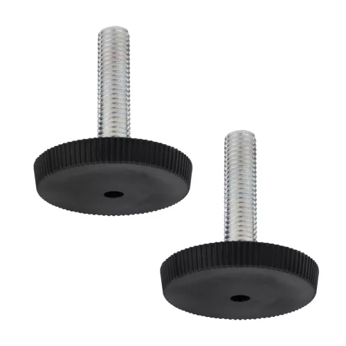 M10-es rögzítőcsavar alapátmérő 45 mm fekete 2 db.