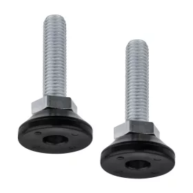   M10-es rögzítőcsavar átmérő 30 mm magasság 40 mm esztergáló fekete 2 db.