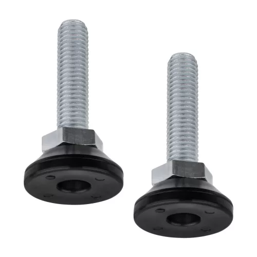 M10-es rögzítőcsavar átmérő 30 mm magasság 40 mm esztergáló fekete 2 db.