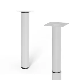 Bútorláb átmérője 30 mm magassága 210-350 mm fehér