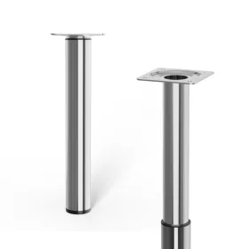   Bútorláb átmérője 30 mm magassága 210-350 mm között állítható krómozott