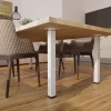 Bútorláb 60x60mm magasságállítható 700-1100mm fehér