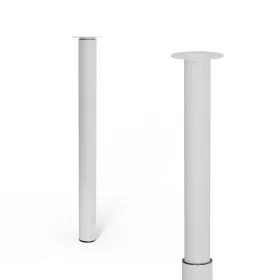   Bútorláb átmérője 60 mm magassága 700-1100 mm között állítható fehér