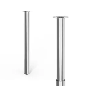   Bútorláb átmérője 60 mm magassága 700-1100 mm között állítható krómozott