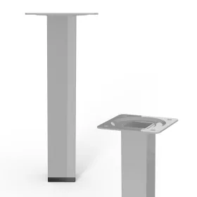 Bútorláb négyzet alakú 25x25x150mm szürke