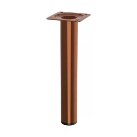 Kerek bútorláb átmérő 30mm magasság 200mm fényes réz