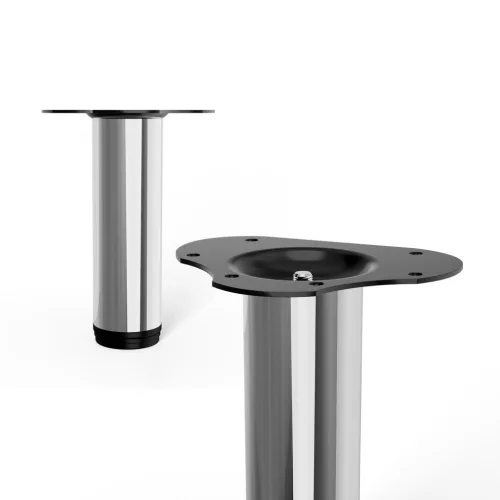 Kerek bútorláb átmérő 60 mm magasság 200 mm króm