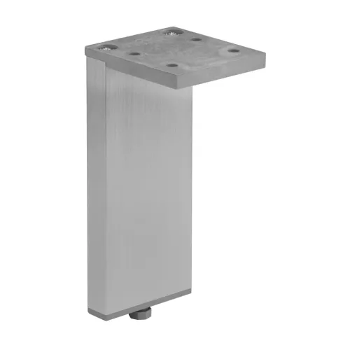 Laila bútorláb 10x40mm magasság 100mm eloxált alumínium