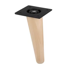   Nordic bútorláb magasság 160 mm kúpos/ferde lakkozott bükkfa