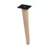 Nordic bútorláb magasság 310 mm kúpos/ferde lakkozott bükkfa