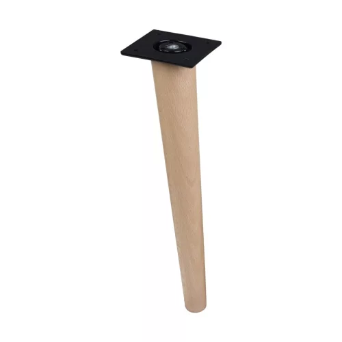 Nordic bútorláb magasság 310 mm kúpos/ferde lakkozott bükkfa
