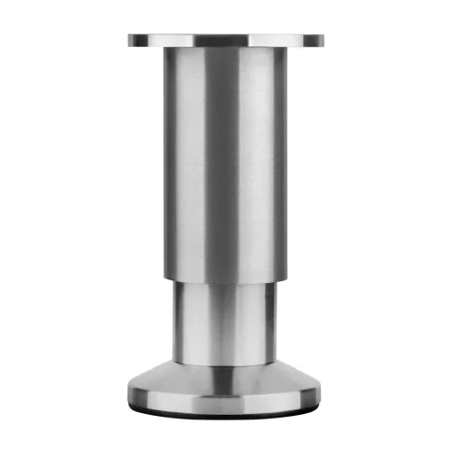 Bútorláb átmérője 38 mm magassága 100-115 mm között állítható 250 kg szálcsiszolt alumínium