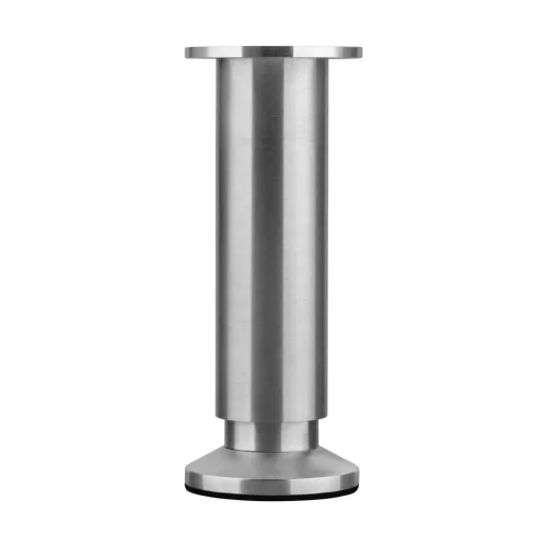 Bútorláb átmérője 38 mm magassága állítható 150-165 mm teherbírás 250 kg szálcsiszolt alumínium