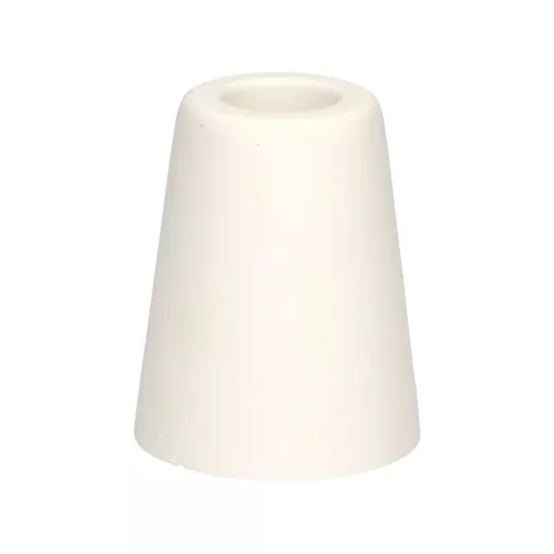 Ajtóütköző átmérő 50x60mm csavarozható fehér