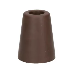 Ajtóütköző átmérő 50x60mm csavarozható barna