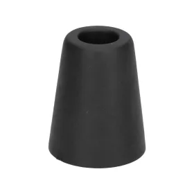 Ajtóütköző átmérő 50x60mm csavarozható fekete