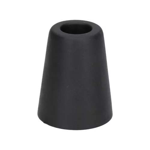 Ajtóütköző átmérő 50x60mm csavarozható fekete