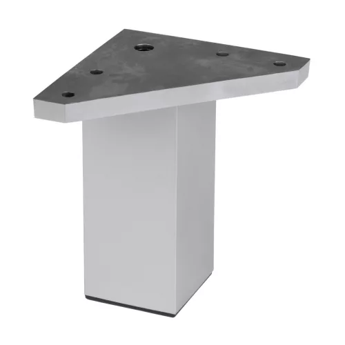 Bútorláb szett 40x40mm magasság 100mm alumínium 4 db