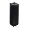 Bútorláb 40x40x150mm 50 kg alumínium kivitel fekete 4 db.
