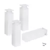 Bútorláb 40x40x150mm 50 kg alumínium kivitel fehér 4 db.