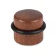 Ajtóütköző átmérő 37x30mm fa öntapadós mahagóni