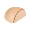 Ajtóütköző 49x38x23 mm fa öntapadós bükk