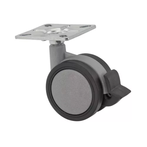 Design bútorkerék fékkel átmérő 60 mm