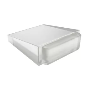 Ajtóütköző 45x38x17mm átlátszó öntapadós