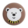 Ajtóütköző átmérője 415 mm gyermek motívum barna 2 db.