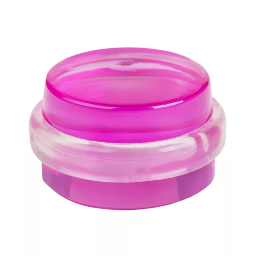 Ajtóütköző átmérő 38x21mm öntapadós rózsaszín