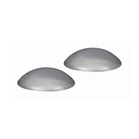 Ajtóütköző 40 mm átmérőjű öntapadós metál ezüst