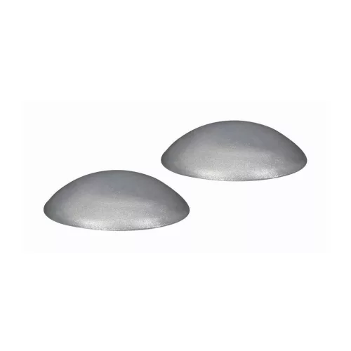 Ajtóütköző 40 mm átmérőjű öntapadós metál ezüst