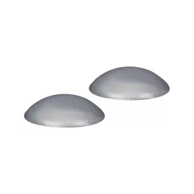   Ajtóütköző 60 mm átmérőjű öntapadós metál ezüst 2 db.