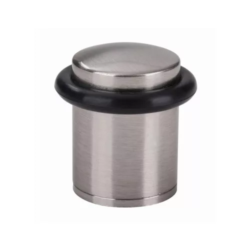 Ajtóütköző átmérő 25x38mm csavarozható matt nikkel