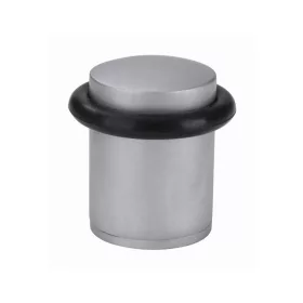 Ajtóütköző átmérő 27x38mm csavarozható matt króm