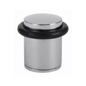 Ajtóütköző átmérő 35x39mm csavarozható króm