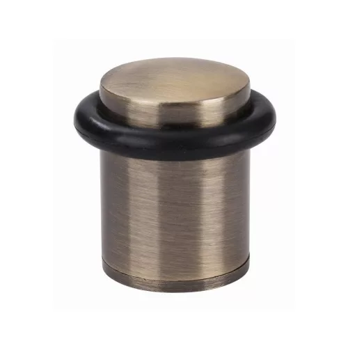 Ajtóütköző átmérő 25x38mm csavarozható antik sárgaréz