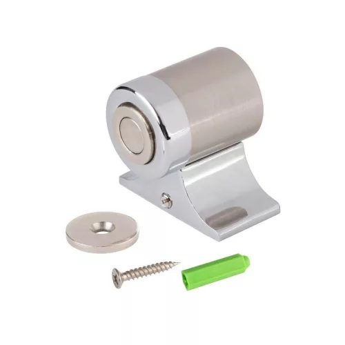 Mágneses dugó csavarozható matt nikkel