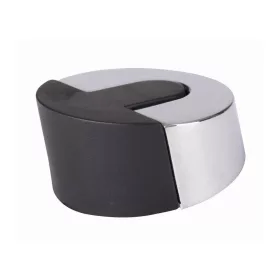 Ajtóütköző átmérő 46x26mm csavarozható króm