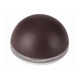 Ajtóütköző 22 mm átmérőjű öntapadós barna