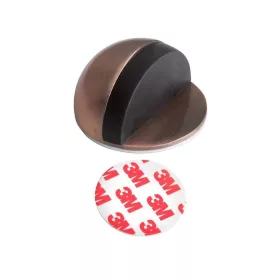 Ajtóütköző 44x25mm átmérőjű öntapadós antik réz