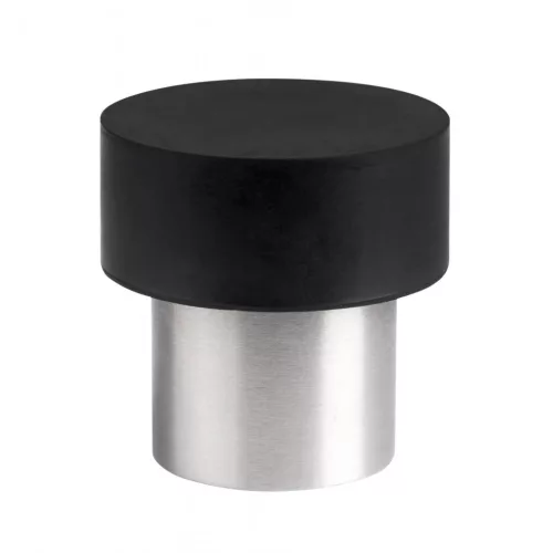 Ajtóütköző átmérője 35x35mm csavarozható szálcsiszolt rozsdamentes acél