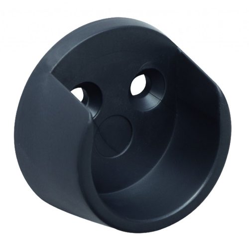 Ruhatartó rúd átmérő 20 mm műanyag fekete 2 db.