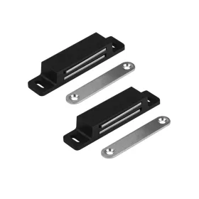 Bútormágnes teherbírás 135 kg fekete 2 db.