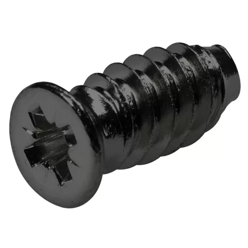 63x13 mm átmérőjű európai csavar fekete 20 db.